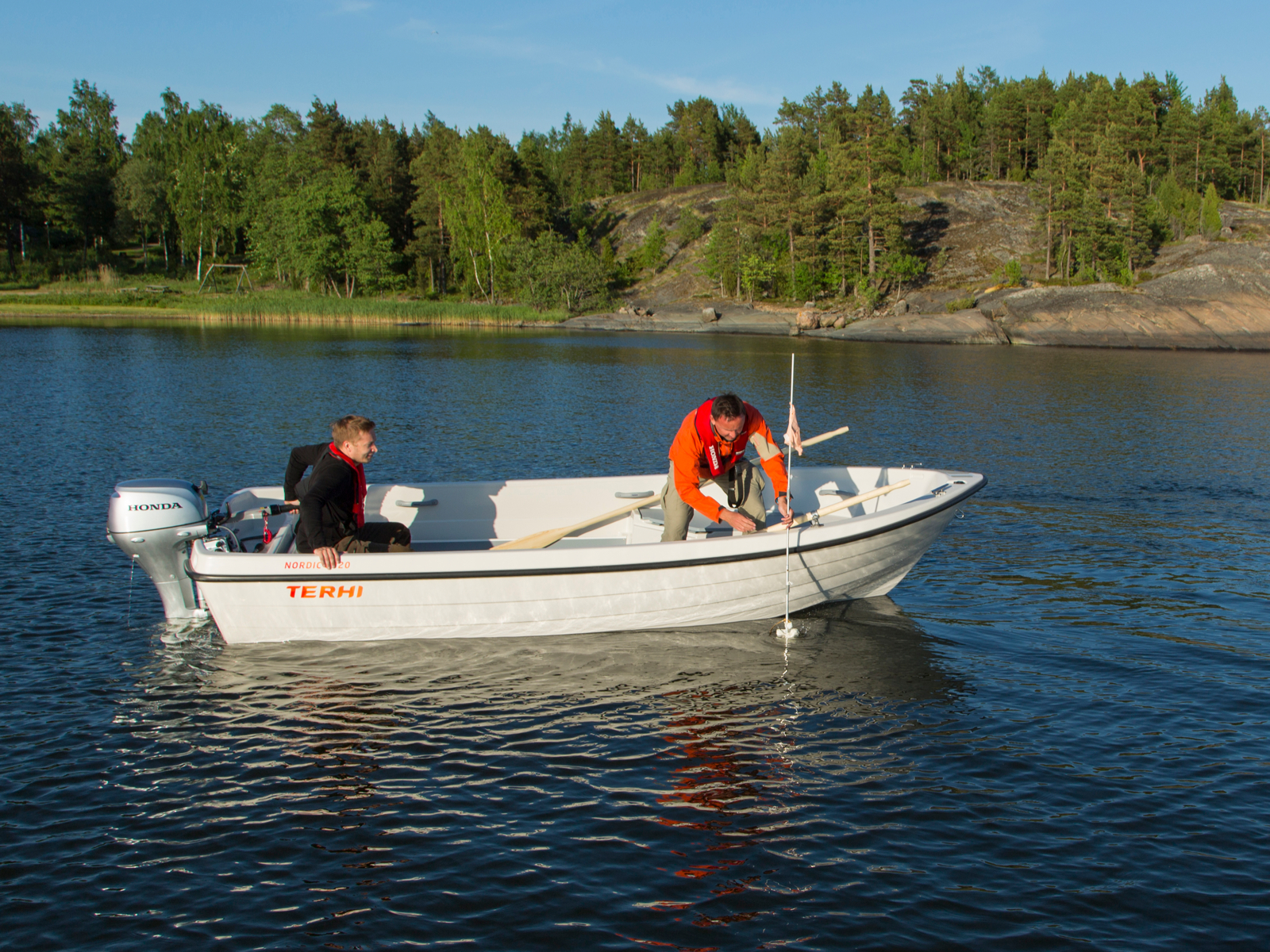 Финская моторная лодка Terhi Nordic 6020